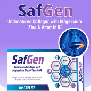 SafGen Tablet box front